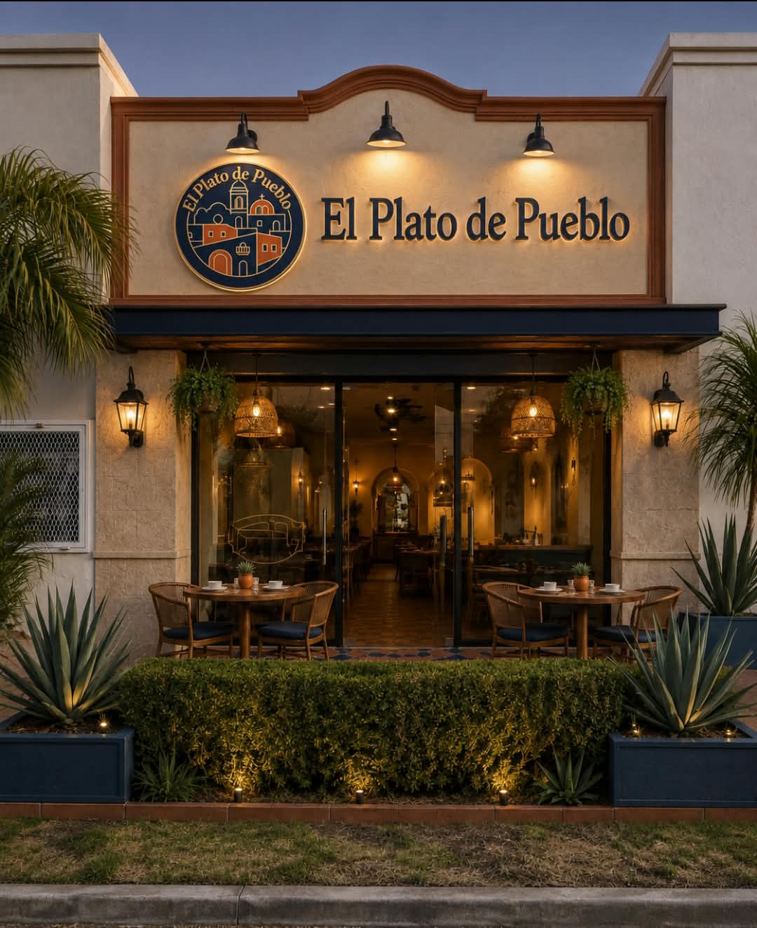Fachada de El Plato de Pueblo